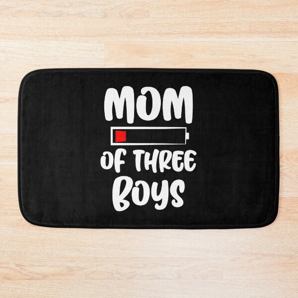 Item preview, Mom Of Three Boys Funny Graphic designed and sold by GO SHIRT-TEE.