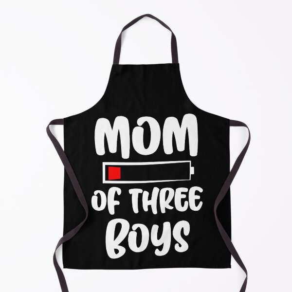 Item preview, Mom Of Three Boys Funny Graphic designed and sold by GO SHIRT-TEE.