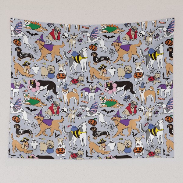 Item preview, Dogs Fun Halloween designed and sold by AnaAnaDesign.
