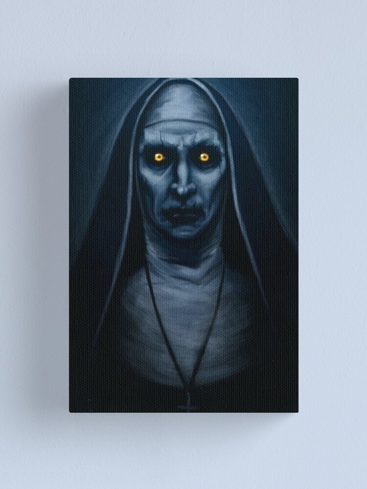 Valak The Nun Printed Box Canvas Picture Multiple Sizes The Conjuring Halloween 