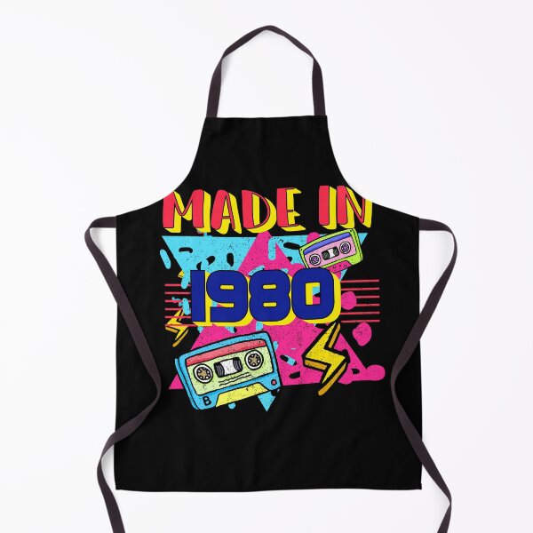 Item preview, Made In 1980 Rad 1980s Vintage 80's Costume Party neon party 1980 42Th Birthday 42 Year Old Men Women Essential Classic designed and sold by mohmmed22.