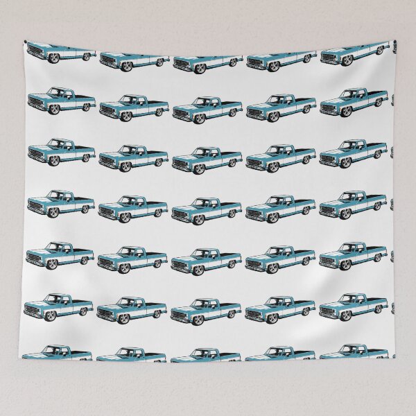 Item preview, Light Blue 70s Lowered C Truck designed and sold by CoolRide.