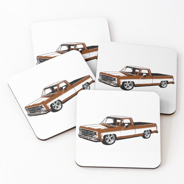 Item preview, Brown 70s Lowered C Truck designed and sold by CoolRide.