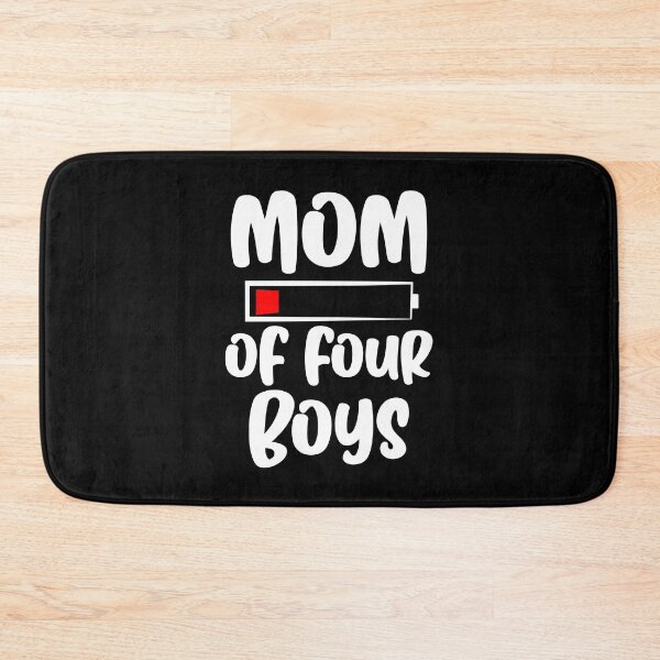 Item preview, Mom Of Four Boys Funny Graphic designed and sold by GO SHIRT-TEE.