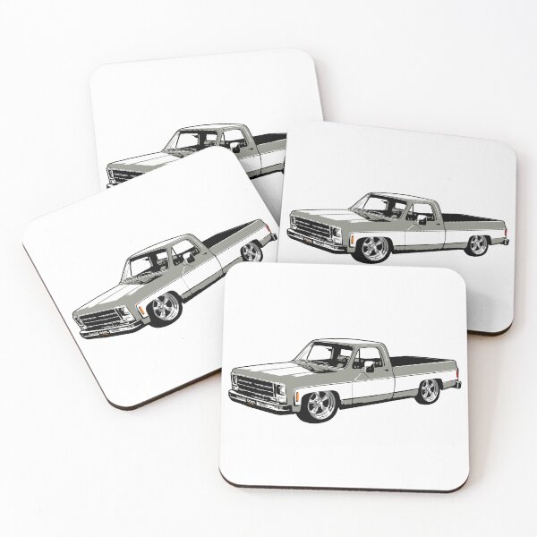 Item preview, Grey 70s Lowered C Truck designed and sold by CoolRide.
