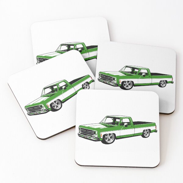 Item preview, Green 70s Lowered C Truck designed and sold by CoolRide.