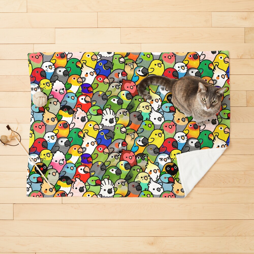 Item preview, Pet Blanket designed and sold by birdhism.