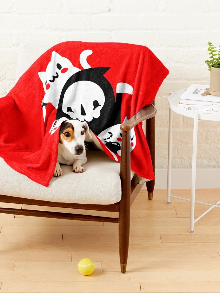 Alternate view of Death's Little Helpers Pet Blanket