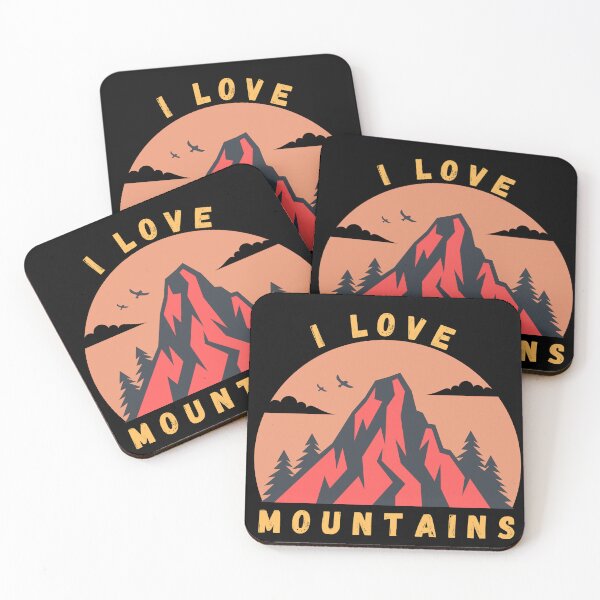 Item preview, I Love Mountains Park Badge designed and sold by NoSpecialShop.