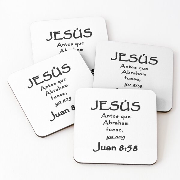 Item preview, John 8:58 Jesus I Am Spanish Bible Verse designed and sold by NombresDeJesus.