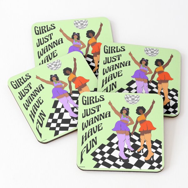 Item preview, girls just wanna have fun disco girlies designed and sold by mariahmoniquedesign.