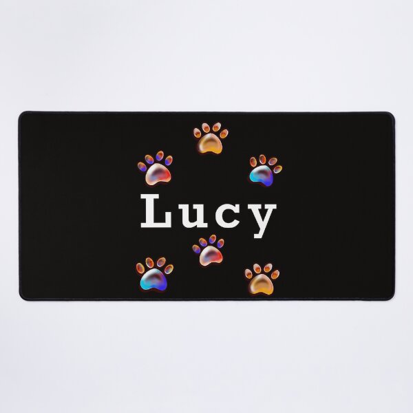 Item preview, Lucy Personalized Dog Gift: Name Paw Print Design designed and sold by Artonmytee.