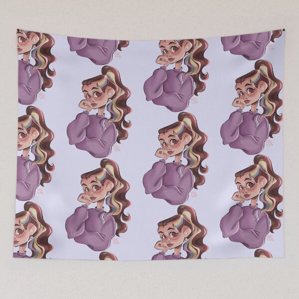 Item preview, Kopie von Kopie von Kopie von Girl with flowers designed and sold by LeyliLike.