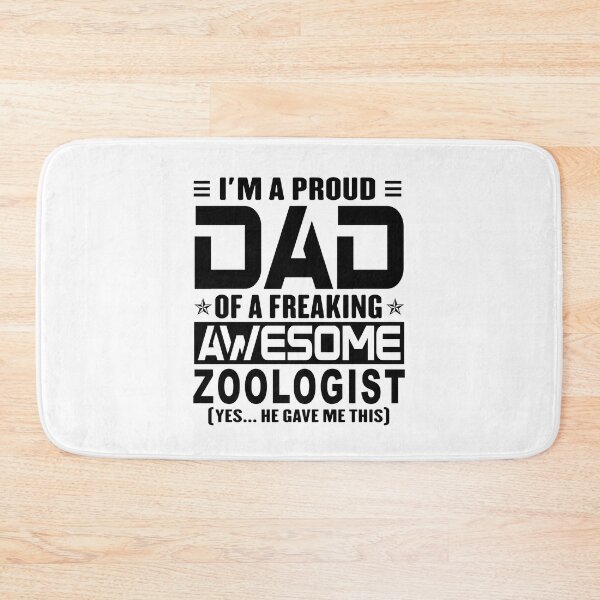 Item preview, I’m A Proud Dad Of A Freaking Awesome zoologist, Funny Dad Shirt, Dad Of zoologist Shirt, Dad Gifts, Christmas Gifts For Dad designed and sold by xlnv.