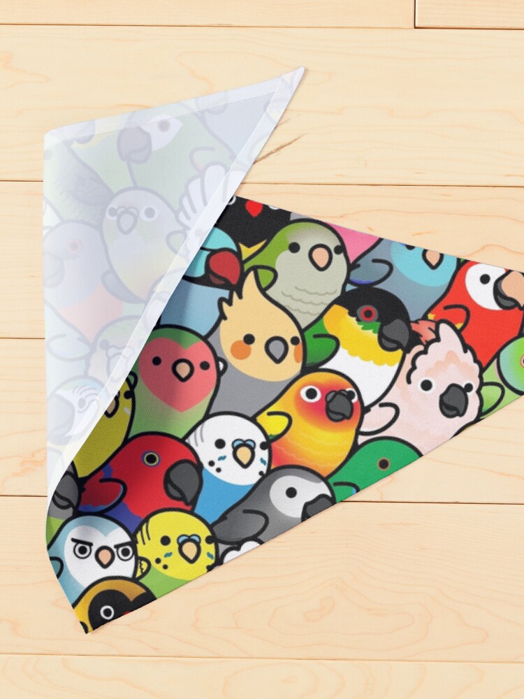 Alternate view of Everybirdy Pattern Pet Bandana