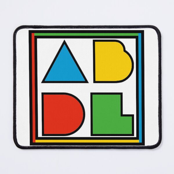 Item preview, ABDL Logo Color Block - Transparent w/ outline  designed and sold by DF3.