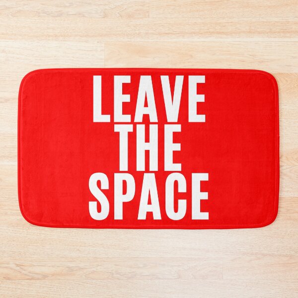 Item preview, Leave The Space ! (red) designed and sold by F1TwoTee.