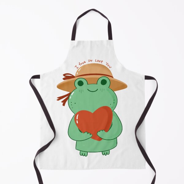 Item preview, I frog in love you illustration designed and sold by Pragatee.