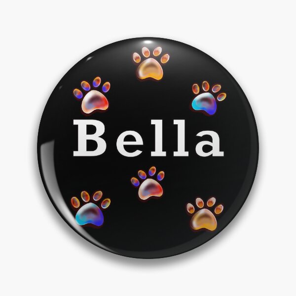 Item preview, Bella Personalized Dog Gift: Luna Name Paw Print Design designed and sold by Artonmytee.