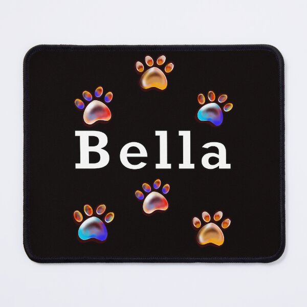 Item preview, Bella Personalized Dog Gift: Luna Name Paw Print Design designed and sold by Artonmytee.