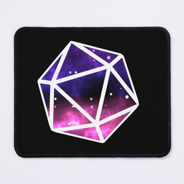 Item preview, Galaxy print 20 Sided Die designed and sold by WildRose271.