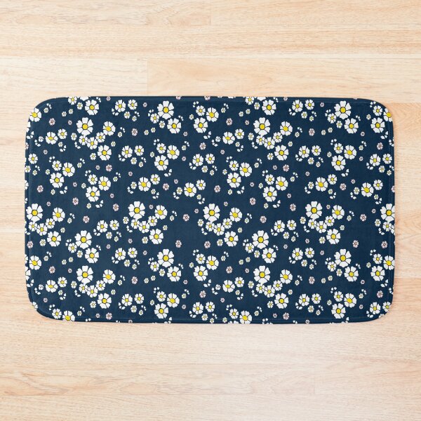 Item preview, Plants pattern / Colorful daisy pattern: spring blue designed and sold by oceanys.
