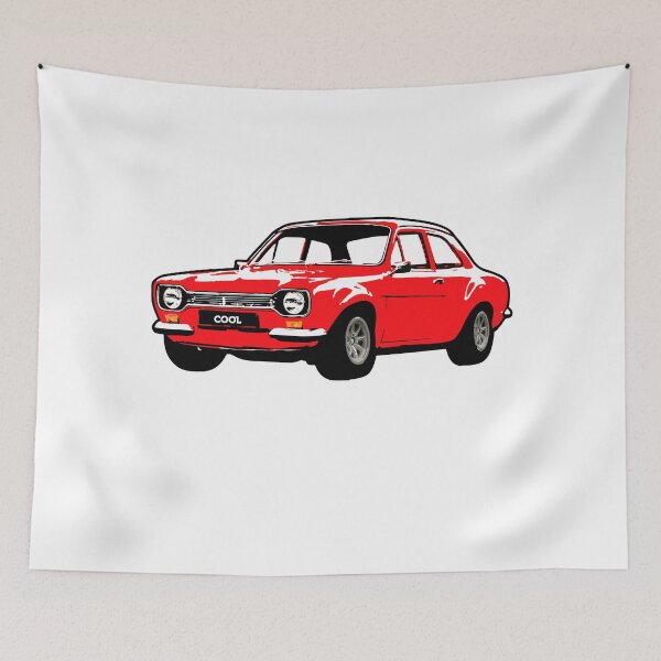 Item preview, Red 70s FE Rally Car designed and sold by CoolRide.