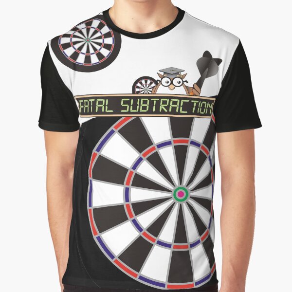 Fatal Subtraction Darts Team Graphic T-Shirt