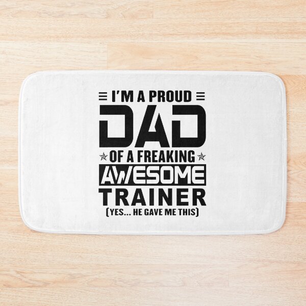 Item preview, I’m A Proud Dad Of A Freaking Awesome trainer, Funny Dad Shirt, Dad Of trainer Shirt, Dad Gifts, Christmas Gifts For Dad designed and sold by xlnv.