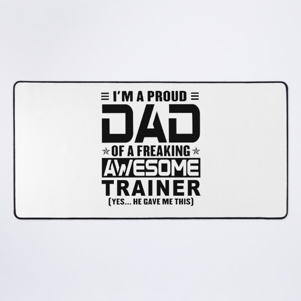 Item preview, I’m A Proud Dad Of A Freaking Awesome trainer, Funny Dad Shirt, Dad Of trainer Shirt, Dad Gifts, Christmas Gifts For Dad designed and sold by xlnv.