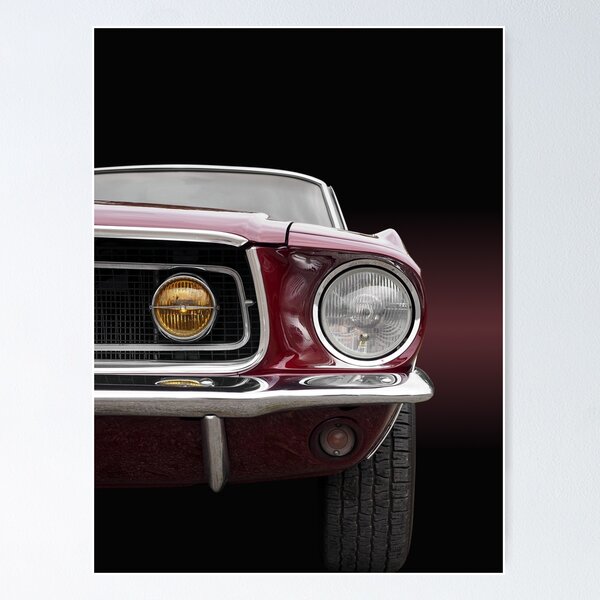 Item preview, Classic Car Mustang 1968 designed and sold by Beate Gube.