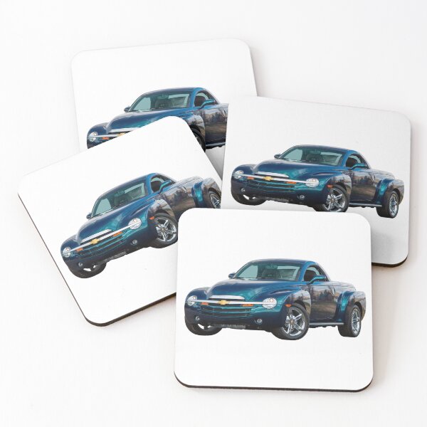 Item preview, Green Teal Chevrolet SSR designed and sold by Pure9Design.