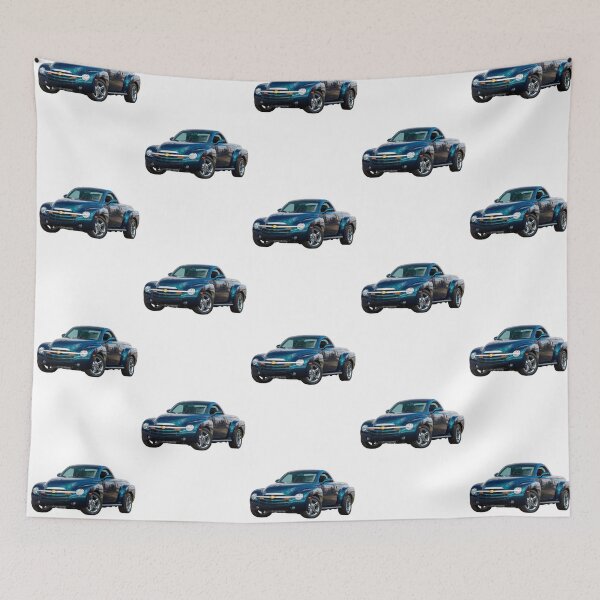 Item preview, Green Teal Chevrolet SSR designed and sold by Pure9Design.