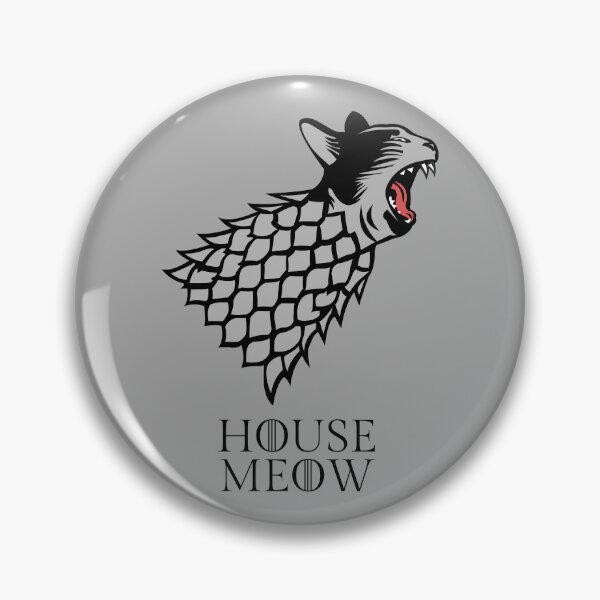 Artikelvorschau, Haus Meow mit gähnender Katze entworfen und verkauft von knappidesign.