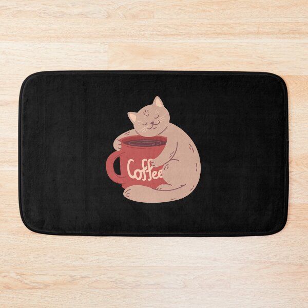 Item preview, Catpuccino, cute cat with coffee designed and sold by Sam Artist.