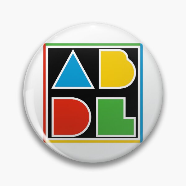Item preview, ABDL Logo Color Block - black w/ outline designed and sold by DF3.