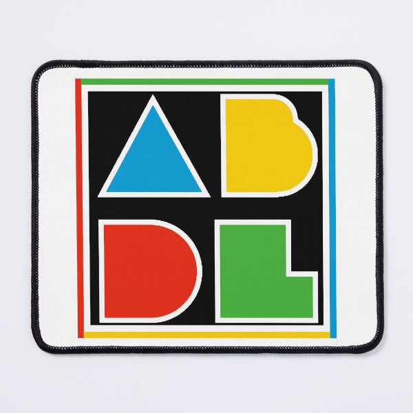 Item preview, ABDL Logo Color Block - black w/ outline designed and sold by DF3.