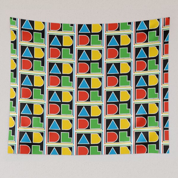 Item preview, ABDL Logo Color Block - black w/ outline designed and sold by DF3.