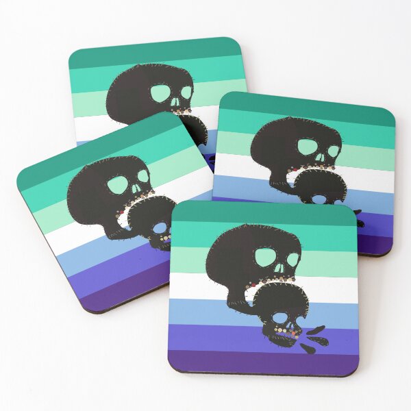 Item preview, Gay Pride - Cannibal Pirates designed and sold by BeccaPaintmore.