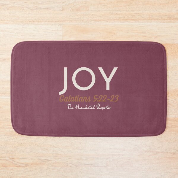 Item preview, The Fruit of The Spirit Joy - Purple and Tan designed and sold by TheReporter1.