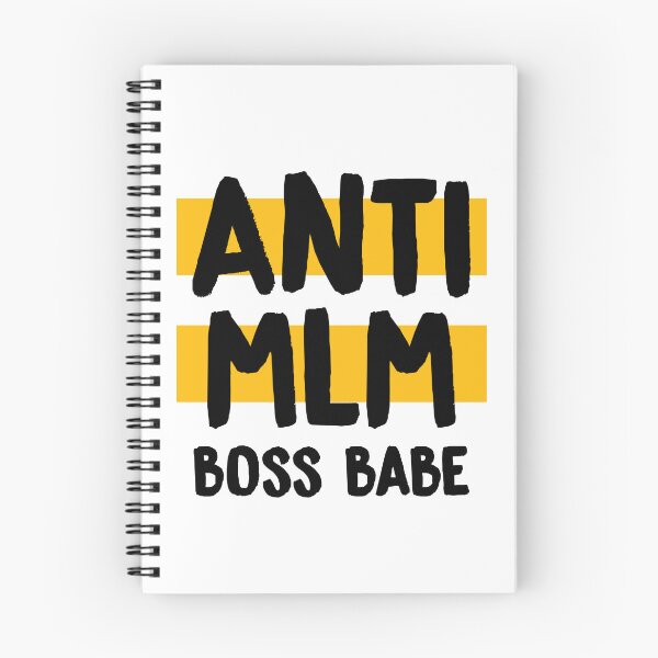 Item preview, Anti MLM Boss Babe designed and sold by murialbezanson.