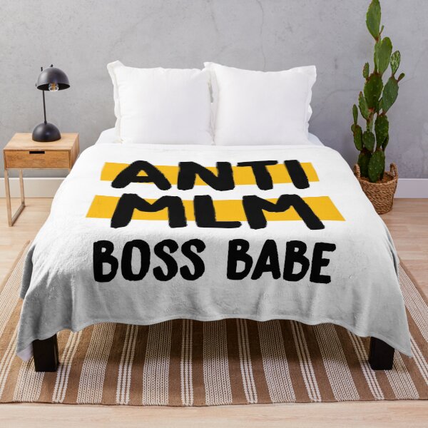 Item preview, Anti MLM Boss Babe designed and sold by murialbezanson.
