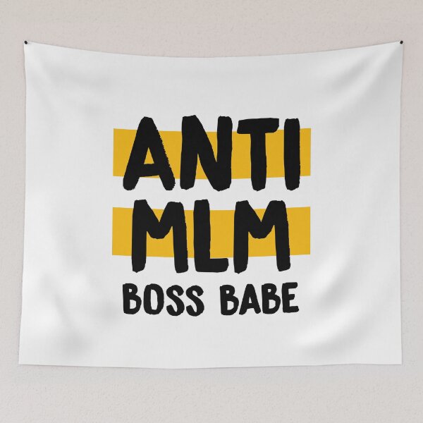 Item preview, Anti MLM Boss Babe designed and sold by murialbezanson.