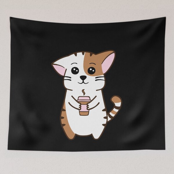 Item preview, Catpuccino for a purrfect morning designed and sold by Sam Artist.
