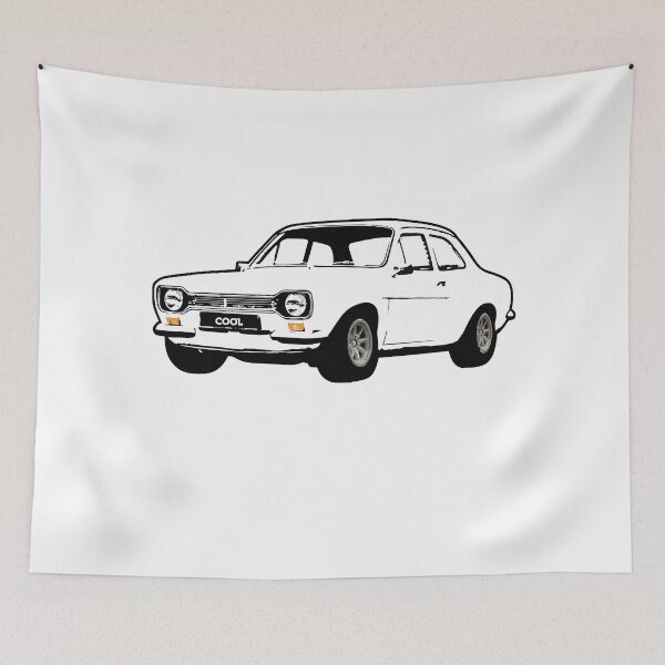 Item preview, White 70s FE Rally Car designed and sold by CoolRide.