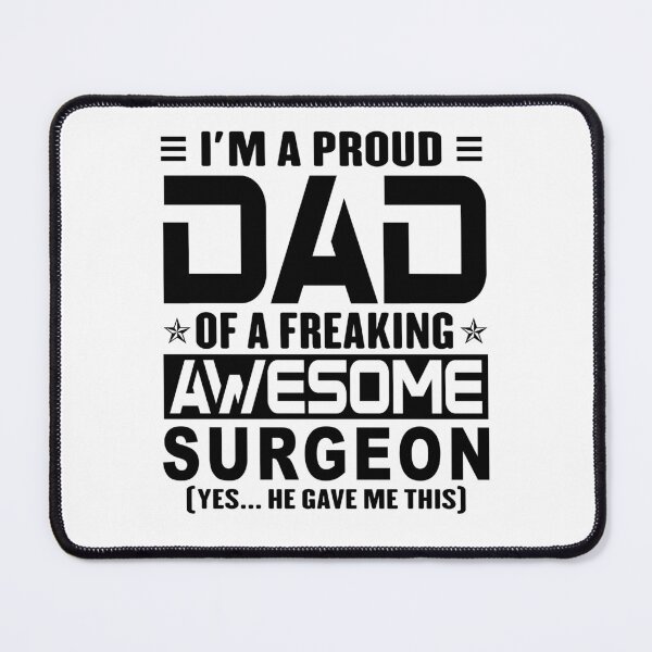 Item preview, I’m A Proud Dad Of A Freaking Awesome surgeon, Funny Dad Shirt, Dad Of surgeon Shirt, Dad Gifts, Christmas Gifts For Dad designed and sold by xlnv.
