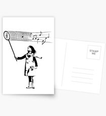 Der Musikfänger Postkarten