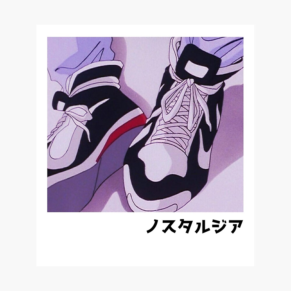 Anime Shoes | Retro Anime Aesthetic