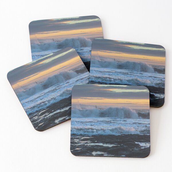 Item preview, Rough Seas at Sunset designed and sold by heidipics.