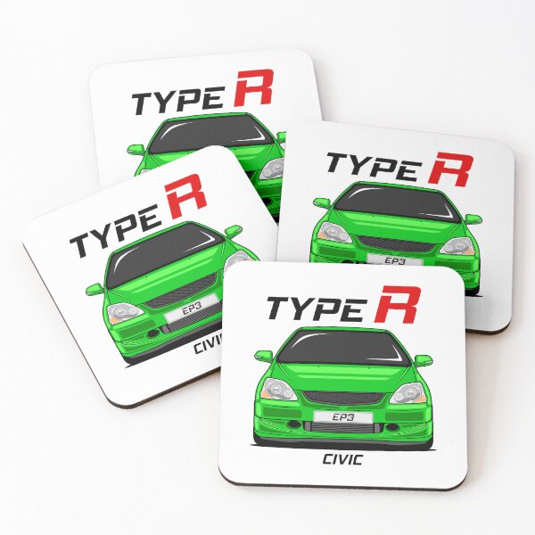 Item preview, The JDM Racing Green EP3 Art designed and sold by goldentuners.